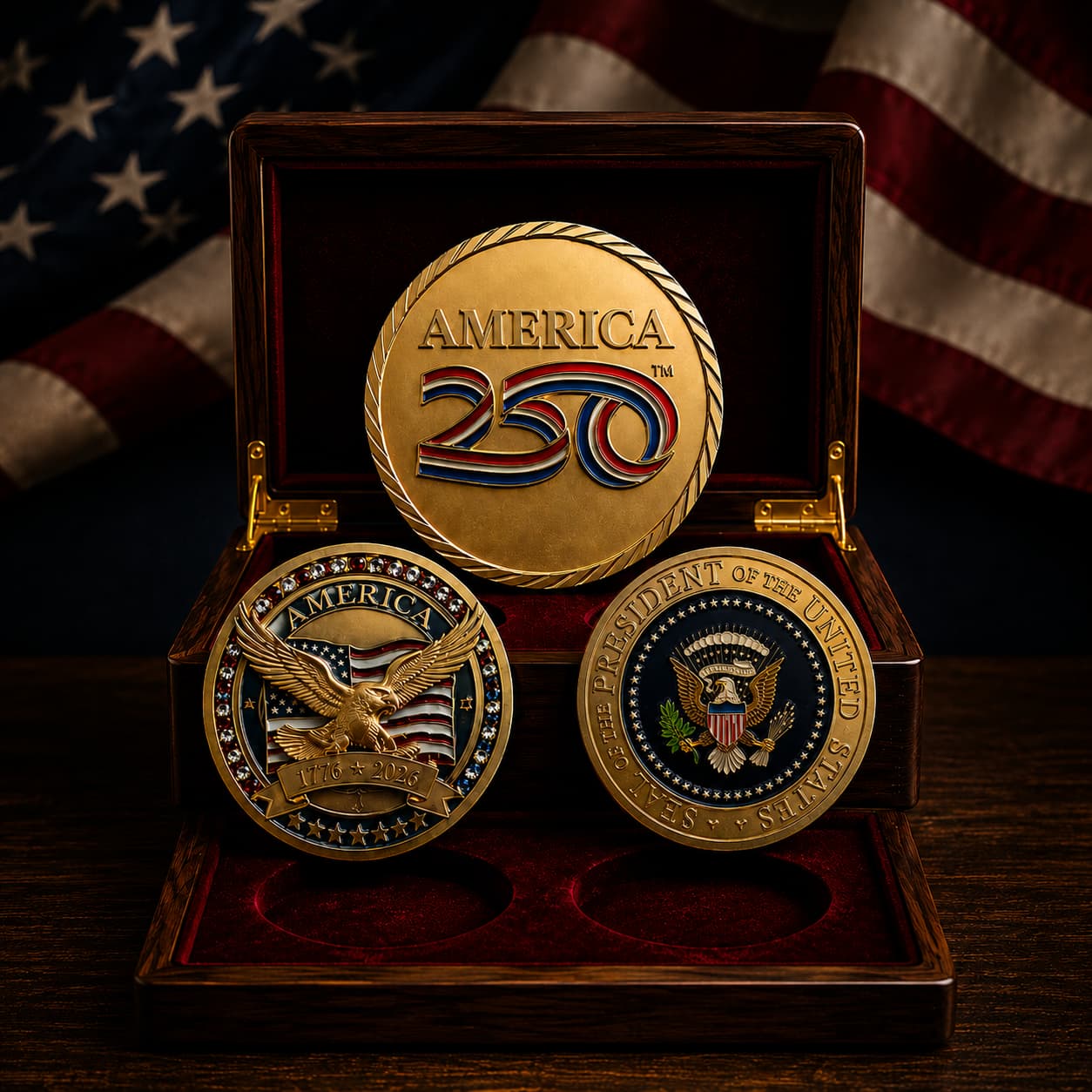 America 250™ Challenge Coins