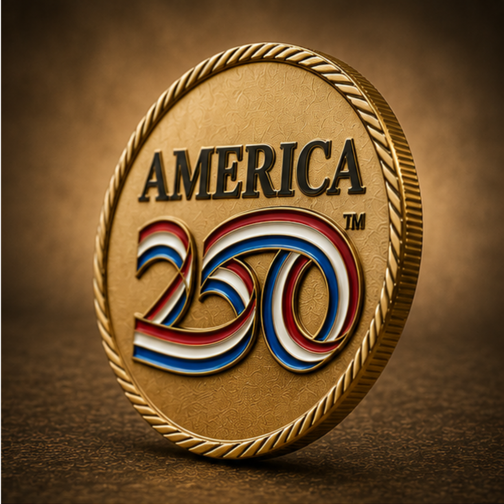 America 250™ Signature Edition Challenge Coin