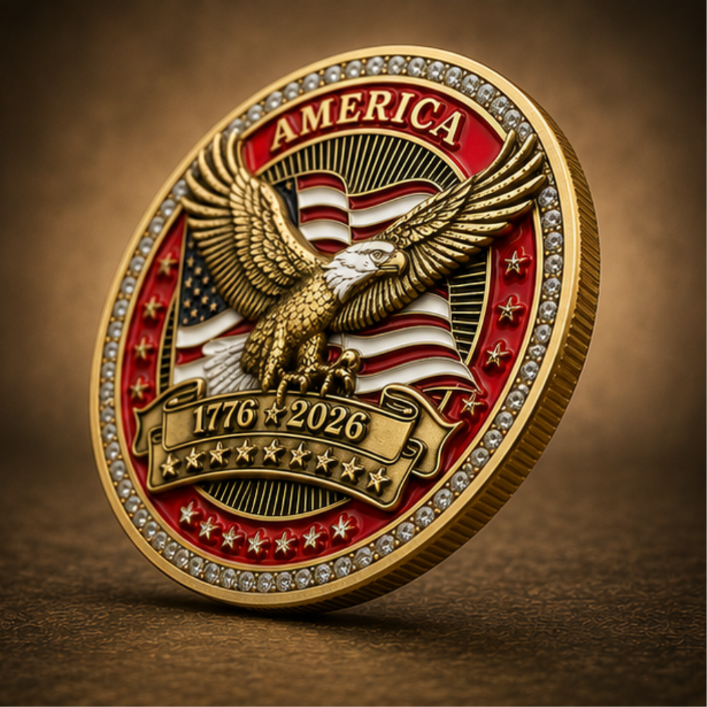 America 250™ Signature Edition Challenge Coin