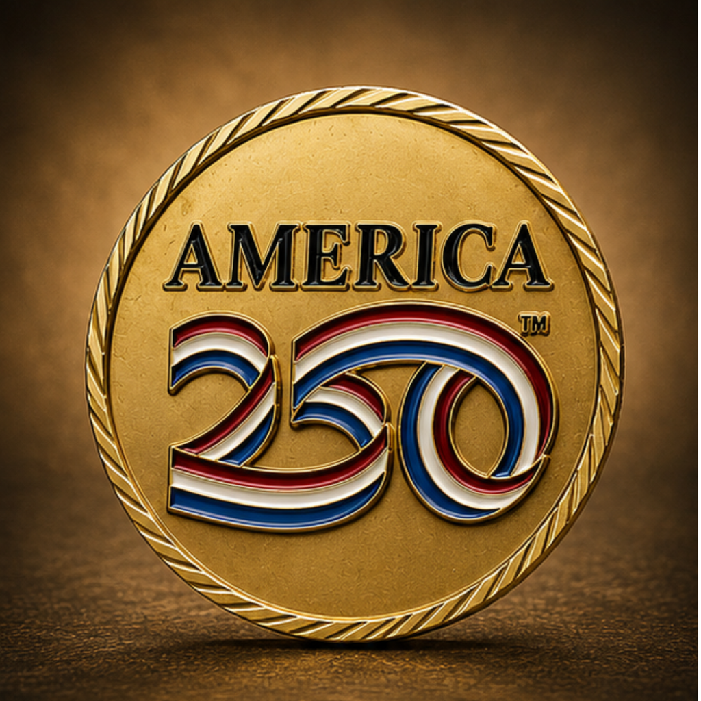 America 250™ Presidential Edition Challenge Coin
