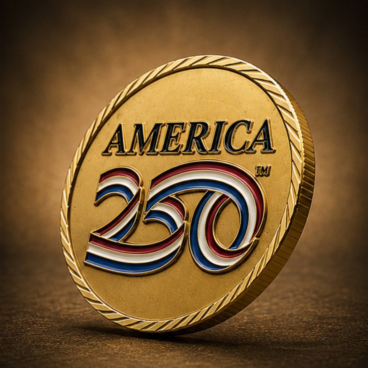America 250™ Presidential Edition Challenge Coin
