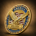 America 250™ Sapphire Edition Challenge Coin