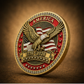 America 250™ Ruby Edition Challenge Coin