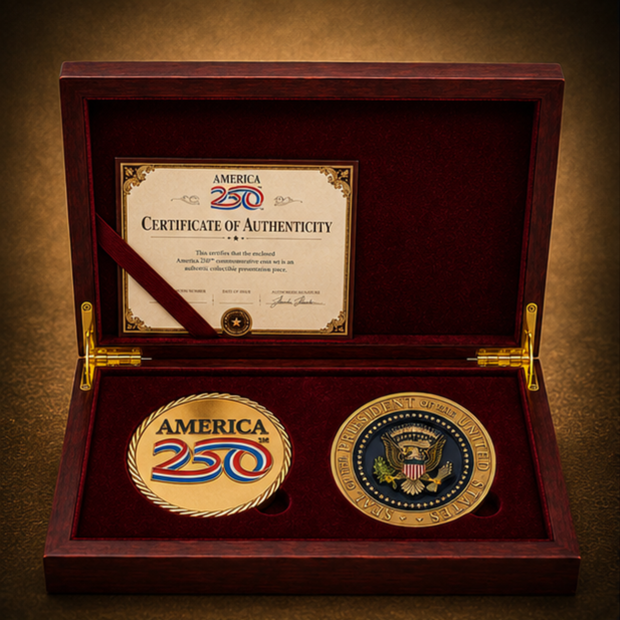 America 250™ Presidential Legacy Presentation Set