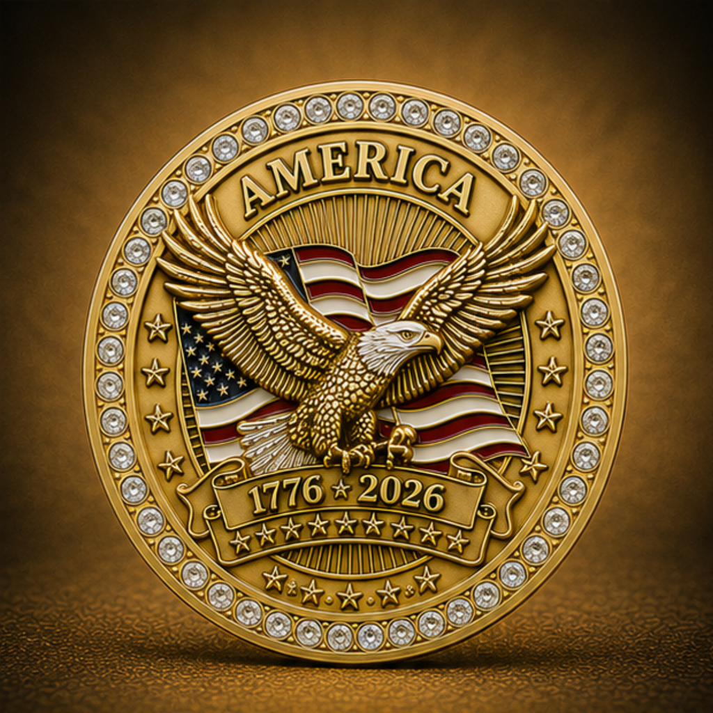 America 250™ Heritage Gold Edition Challenge Coin