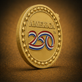 America 250™ Gold Patriot Edition Challenge Coin