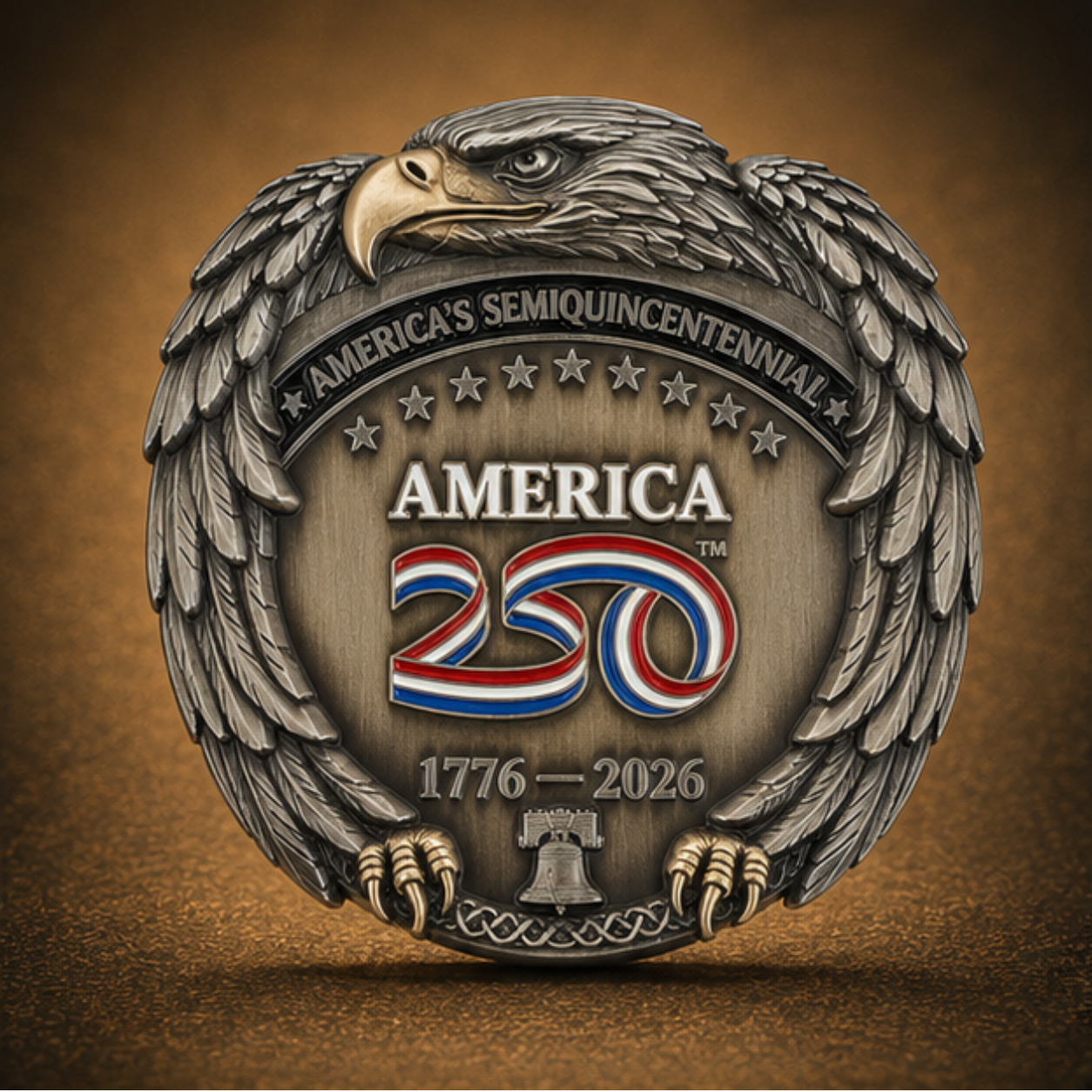 America 250™ Never Forget Challenge Coin