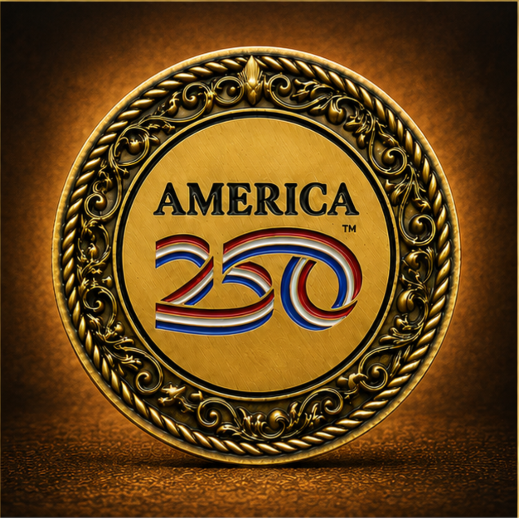 America 250™ Magnetic Golf Ball Marker Challenge Coin