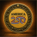America 250™ Magnetic Golf Ball Marker Challenge Coin