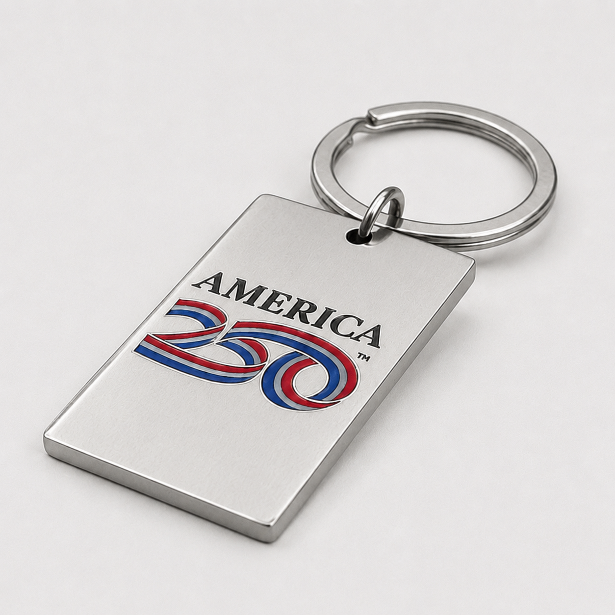 America 250™ Classic Brass Keychain